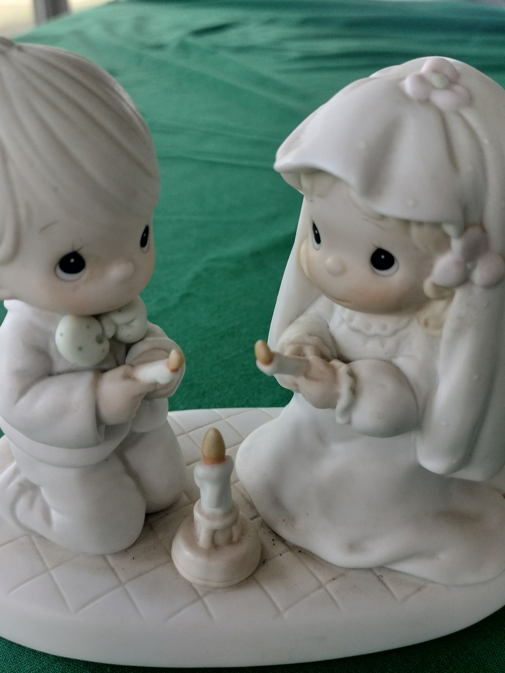 Precious Moments Unity Candle Wedding Signed "....Light Yo Happiness" Collection